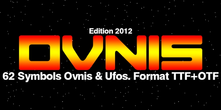 Ovnis font preview