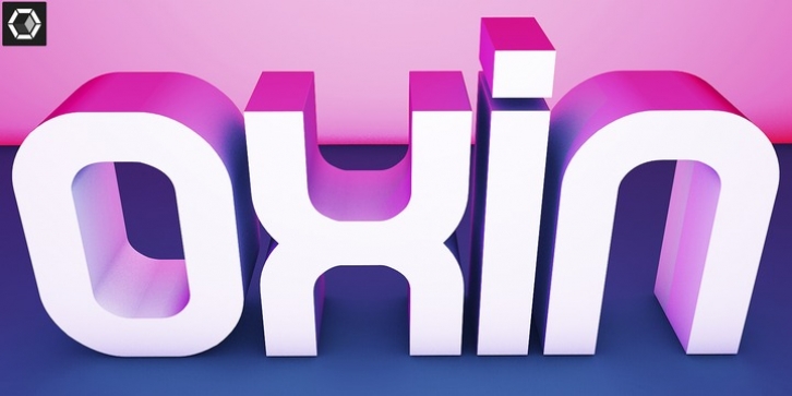 Oxin font preview