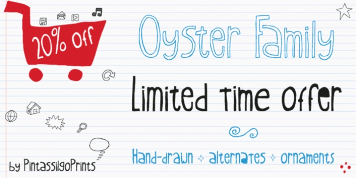 Oyster font preview