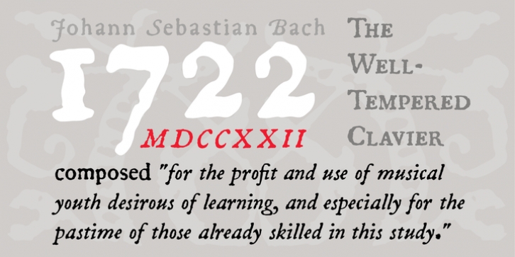 P22 1722 font preview