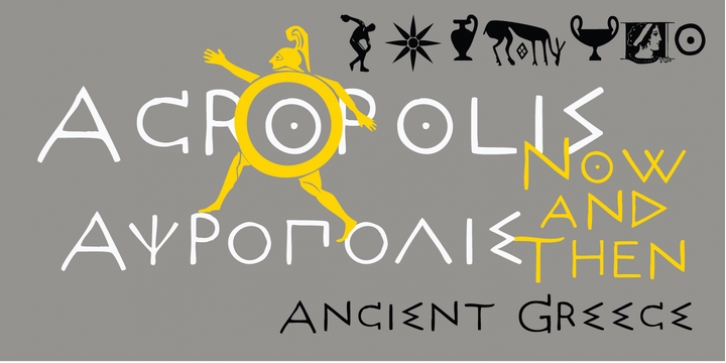 P22 Acropolis font preview