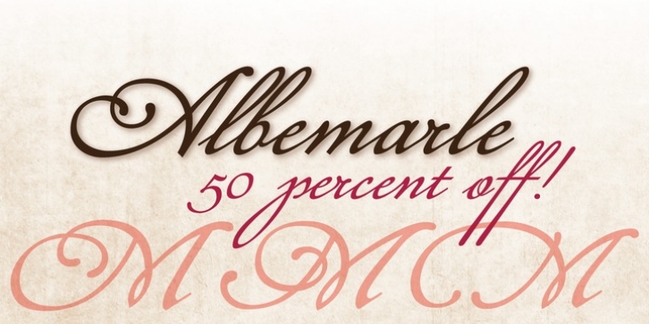 P22 Albemarle font preview