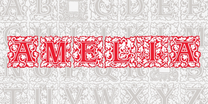 P22 Amelia font preview