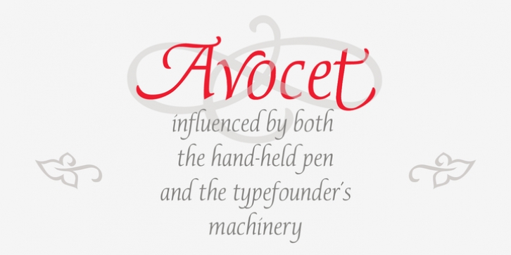 P22 Avocet font preview