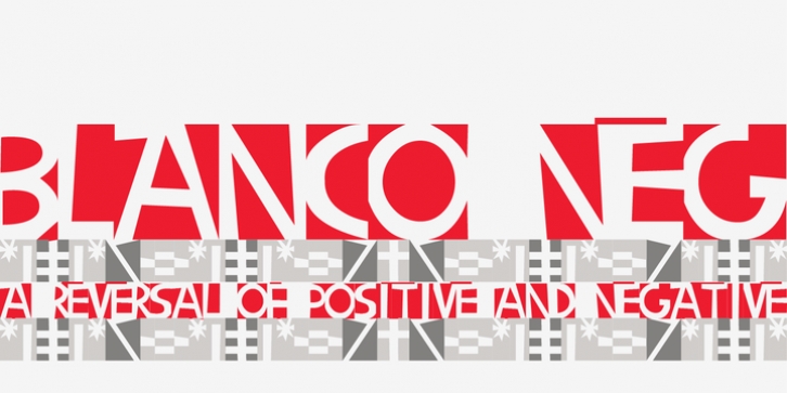 P22 Blanco Neg font preview