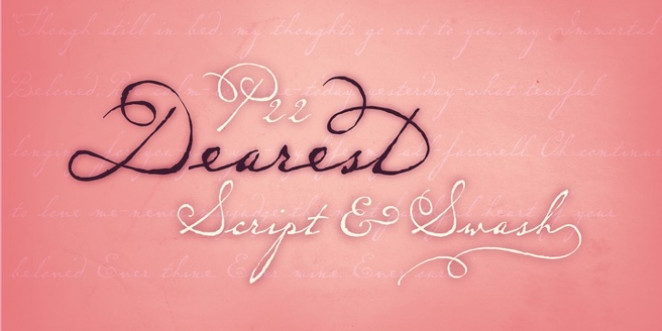 P22 Dearest font preview