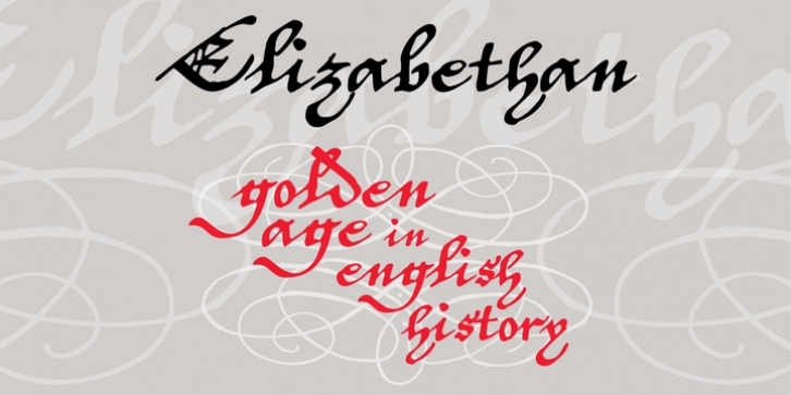 P22 Elizabethan font preview