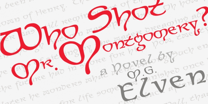 P22 Elven font preview