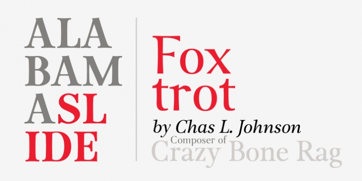 P22 Foxtrot Pro font preview