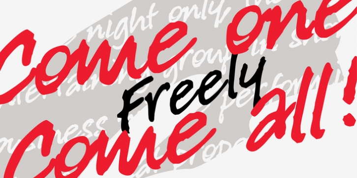P22 Freely font preview