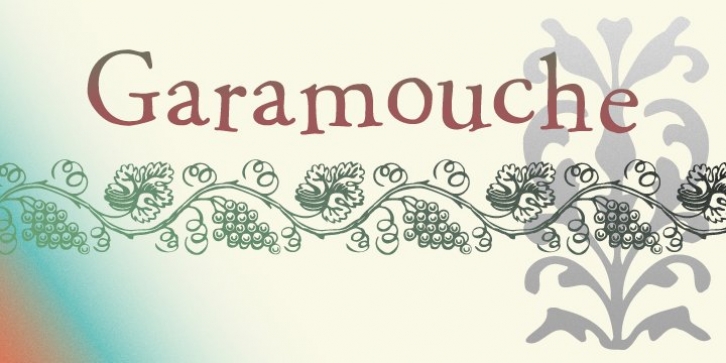 P22 Garamouche font preview