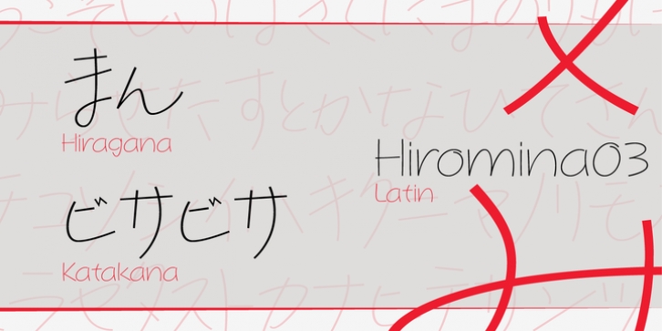 P22 Hiromina 03 font preview