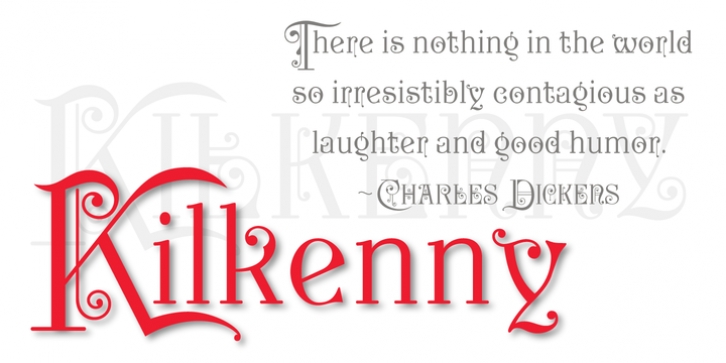 P22 Kilkenny font preview