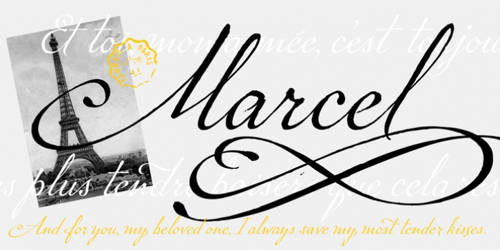 P22 Marcel font preview