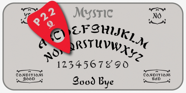 P22 Mystic Font font preview