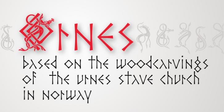 P22 Ornes font preview