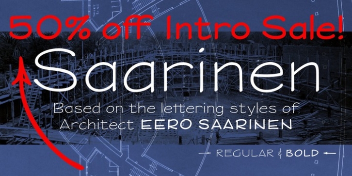 P22 Saarinen font preview