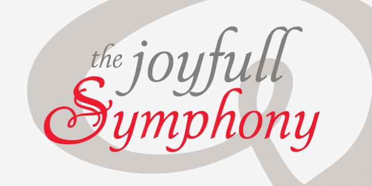 P22 Symphony font preview