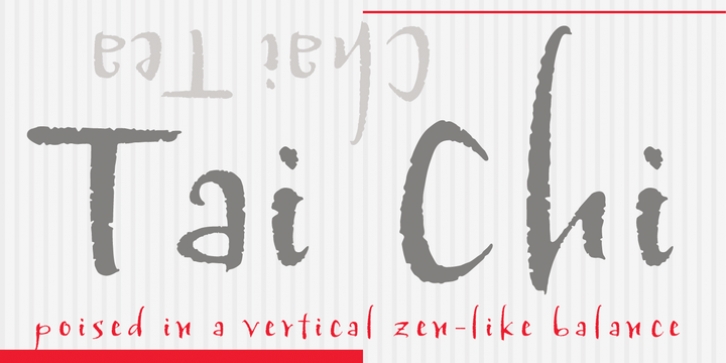 P22 Tai Chi font preview