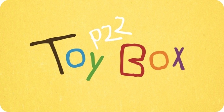 P22 ToyBox font preview