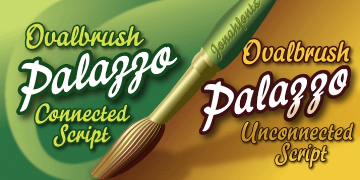 Palazzo font preview