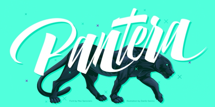 Pantera font preview