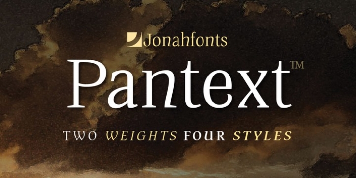 Pantext font preview