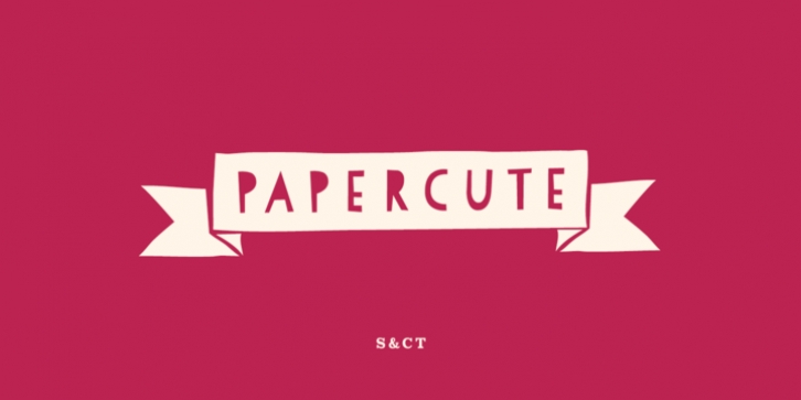 PaperCute font preview