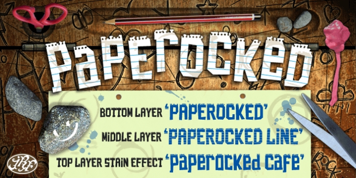 Paperocked font preview