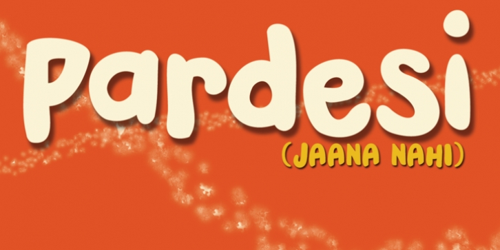 Pardesi font preview