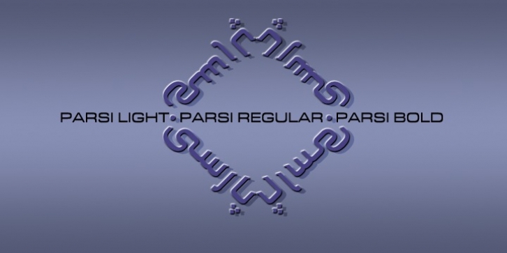 Parsi font preview