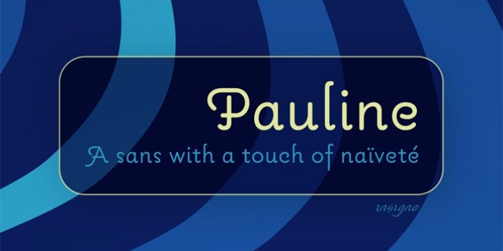 Pauline font preview