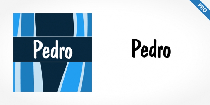 Pedro Pro font preview