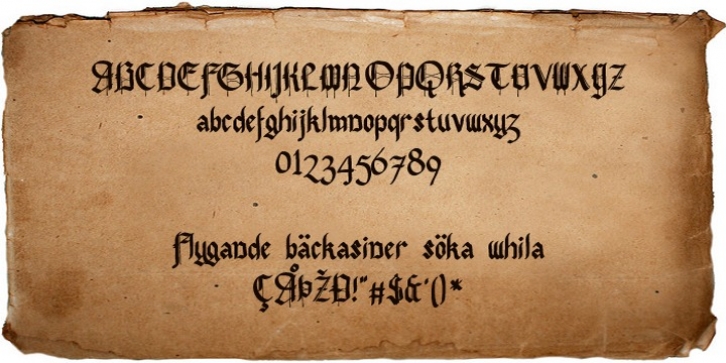 Pennybridge 1563 font preview