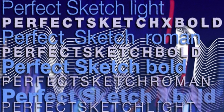 Perfect Sketch font preview