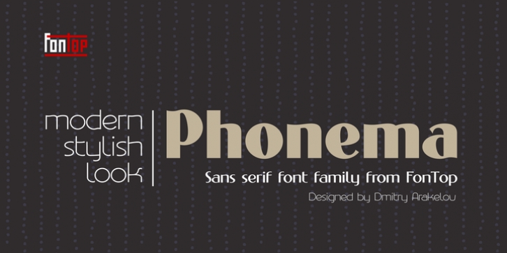 Phonema font preview