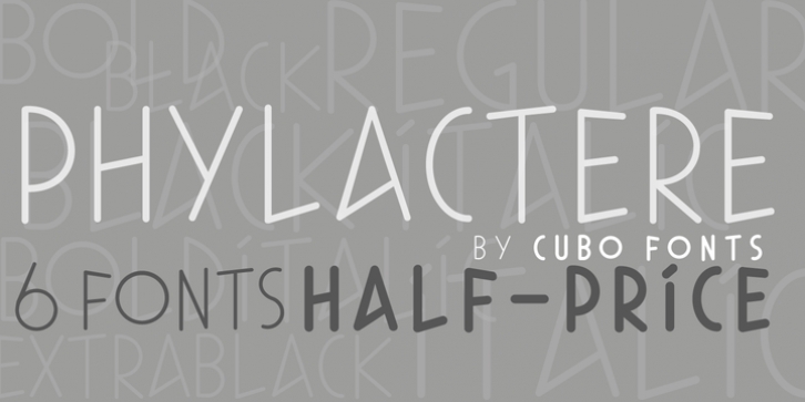 Phylactere font preview