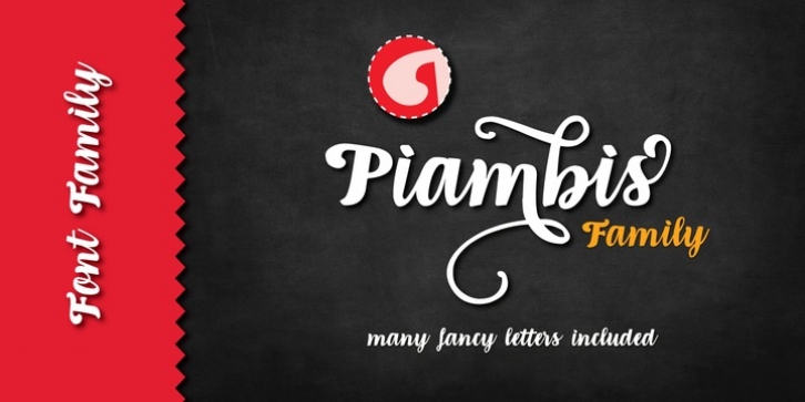 Piambis font preview