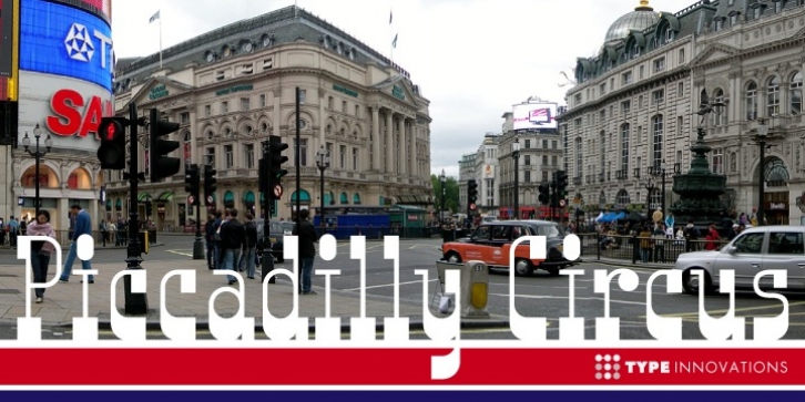 Piccadilly Circus font preview