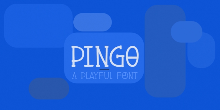 Pingo font preview