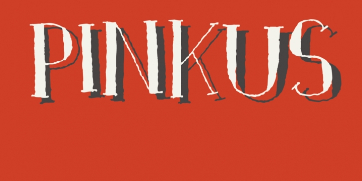 Pinkus font preview