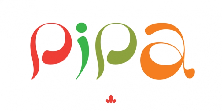 Pipa font preview