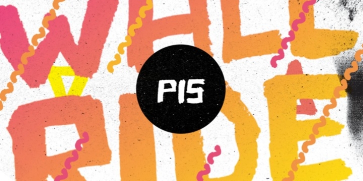 PiS Wallride font preview