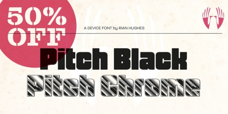 Pitch font preview