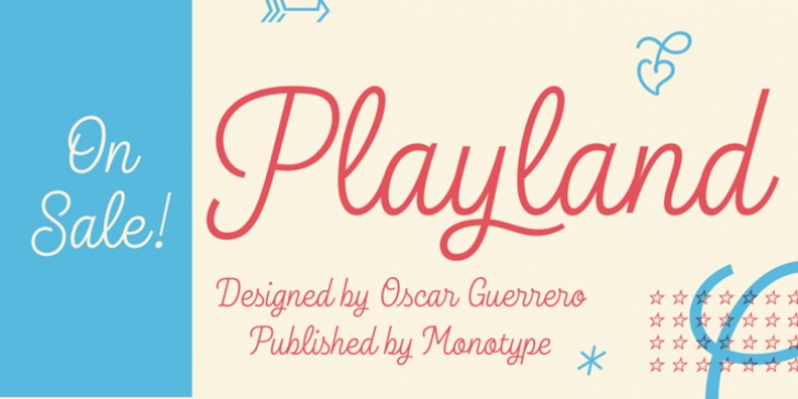 Playland font preview