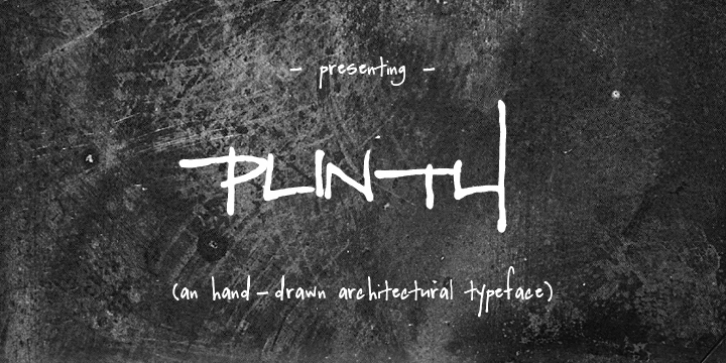 Plinth font preview