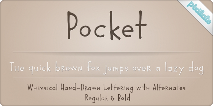 Pocket Px font preview