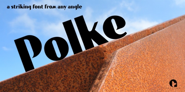 Polke font preview