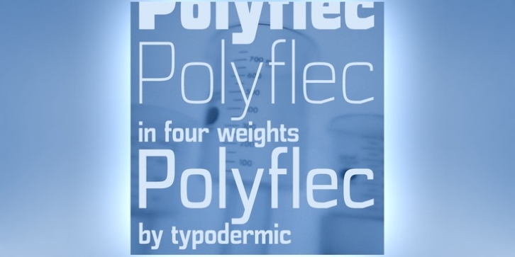 Polyflec font preview