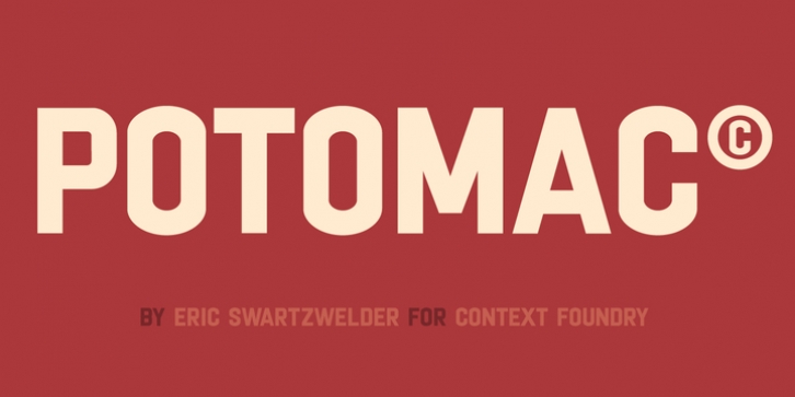 Potomac font preview